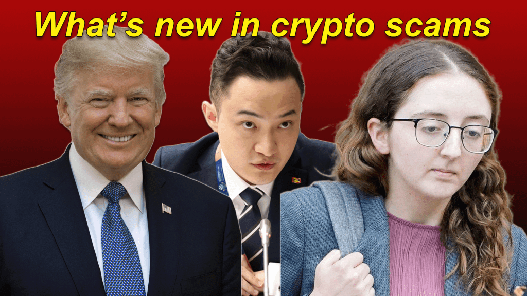 Episode 157 – Donald Trump, Justin Sun, and the grifts we&nbsp;missed